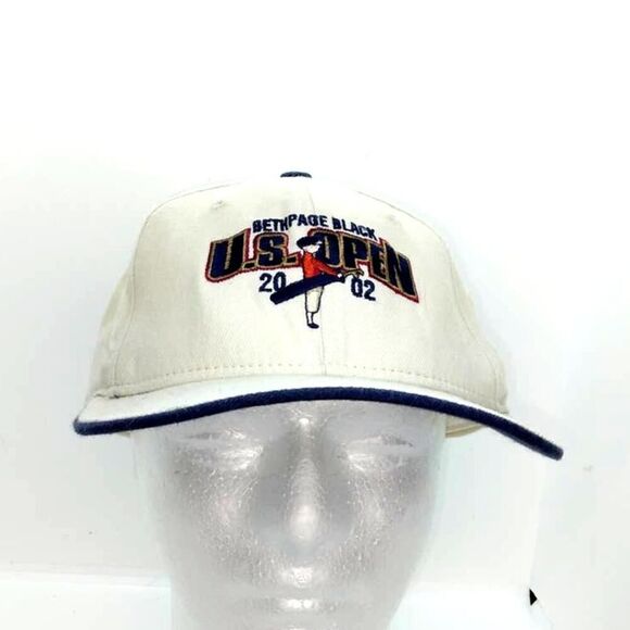 New Era PGA Bethpage Black 2002 U.S. Open Vintage Cap - size 7 3/4 RARE! - Picture 1 of 3